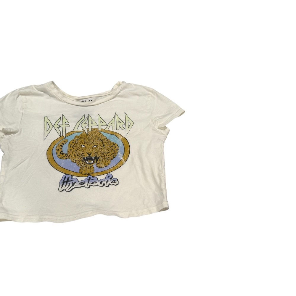 Kids White Graphic T-Shirt